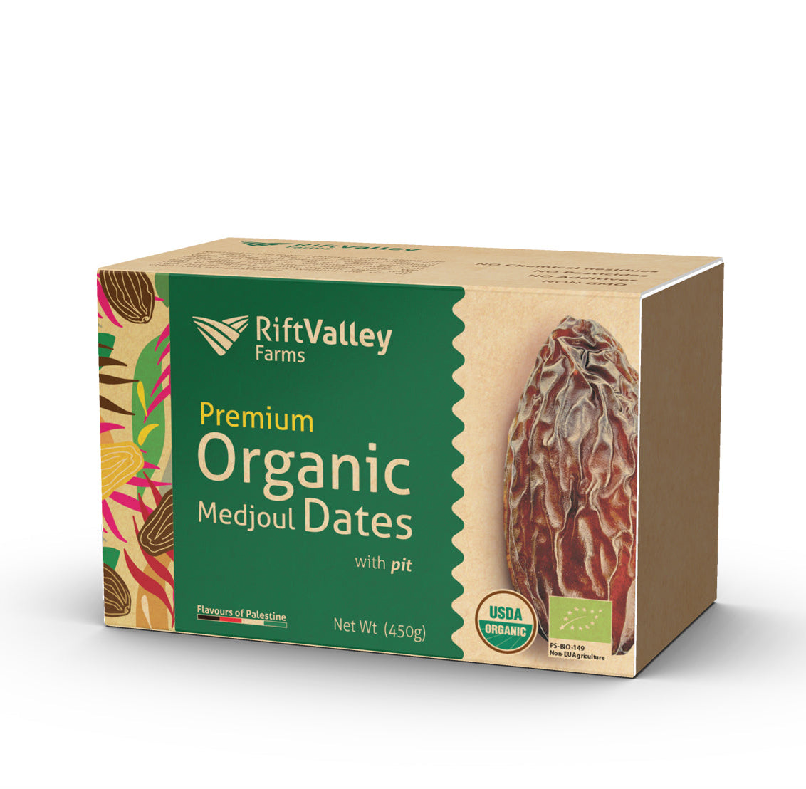 Premium Organic Medjool Dates 450g | Palestinian Dates UK