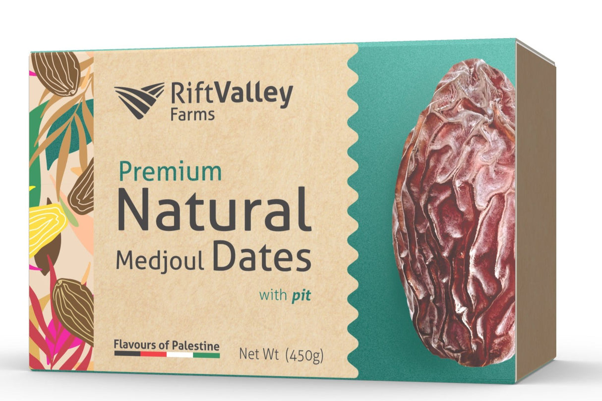 Premium Natural Medjool Dates, Super Jumbo Size - 450g