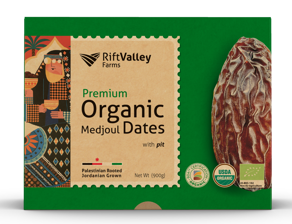 Jordanian Premium Organic Medjoul Dates 900g
