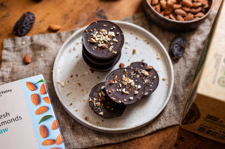Chocolate Date Tahini Cups: Easy No-Bake Recipe