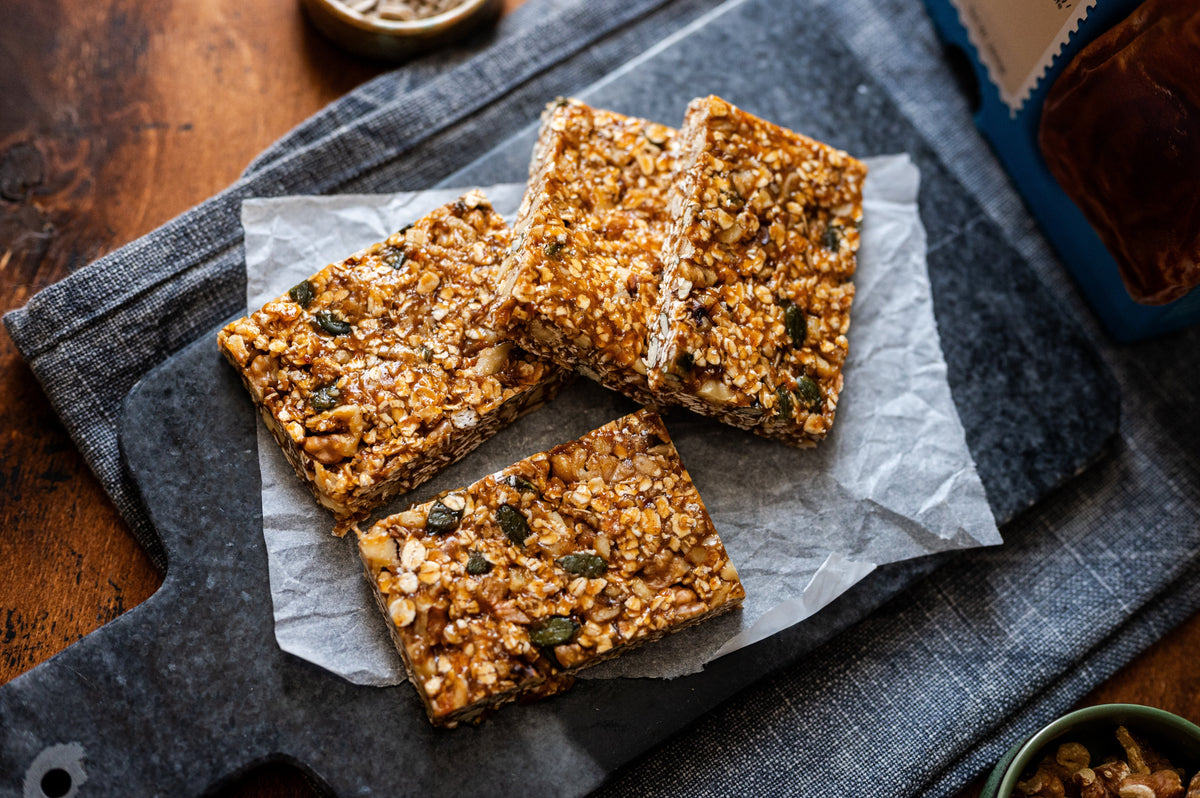 Date, Nut & Honey Energy Bars
