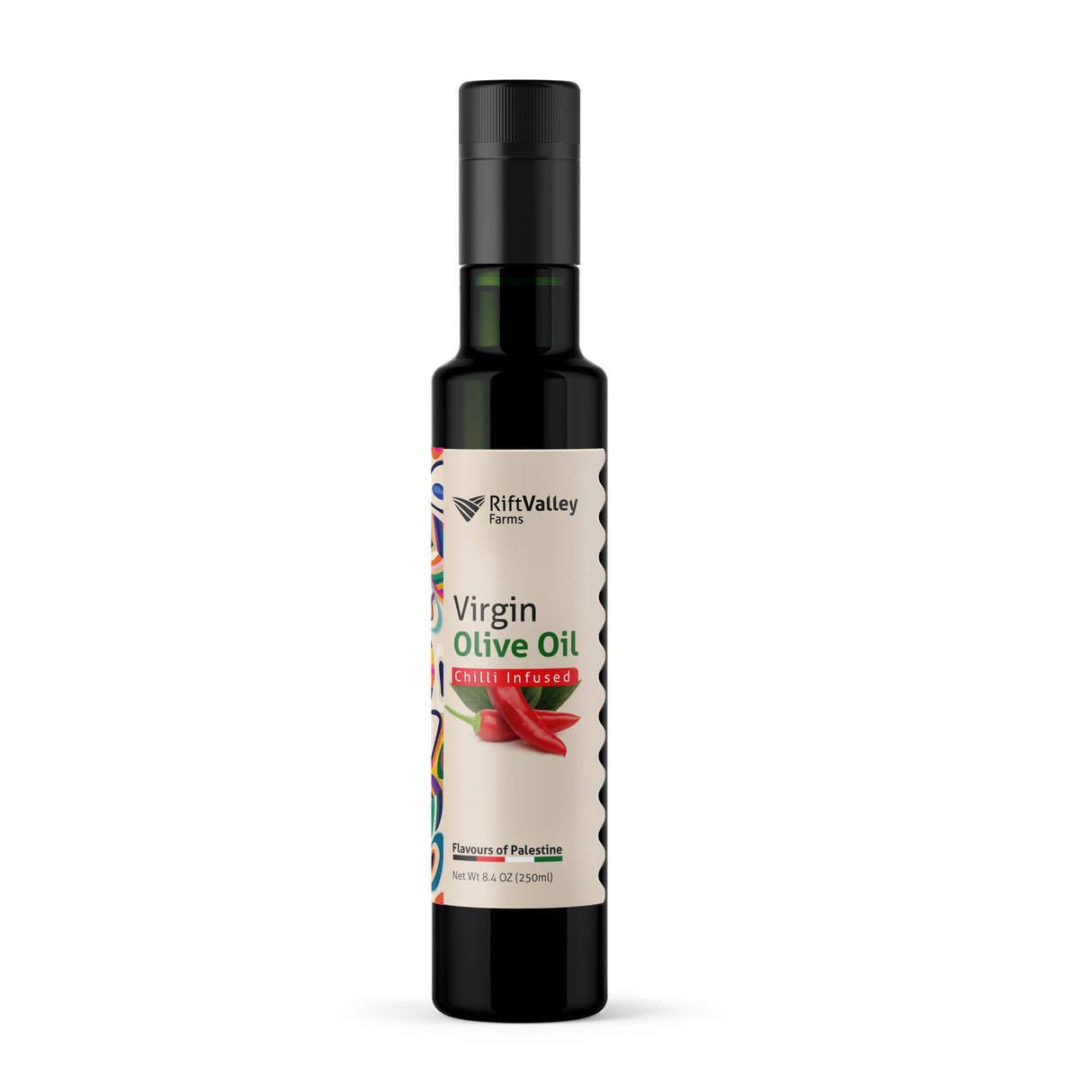 Chilli Infused Olive Oil 250ml | Palestinian Olive Oil UK