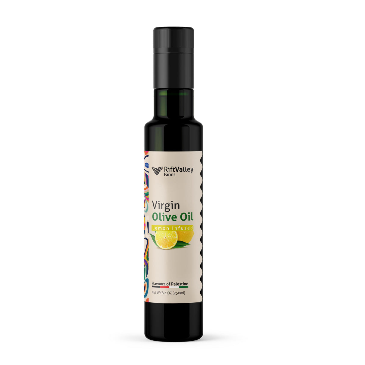 Lemon Infused Olive Oil 250ml | Palestinian Olive Oil UK