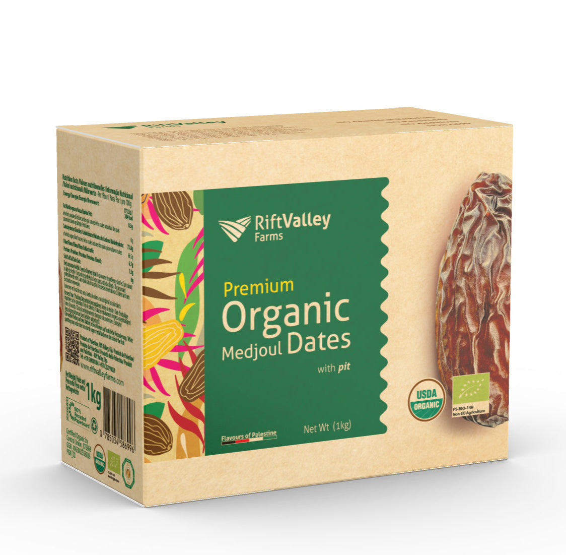 Premium Organic Medjool Dates 900g | Palestinian Dates UK