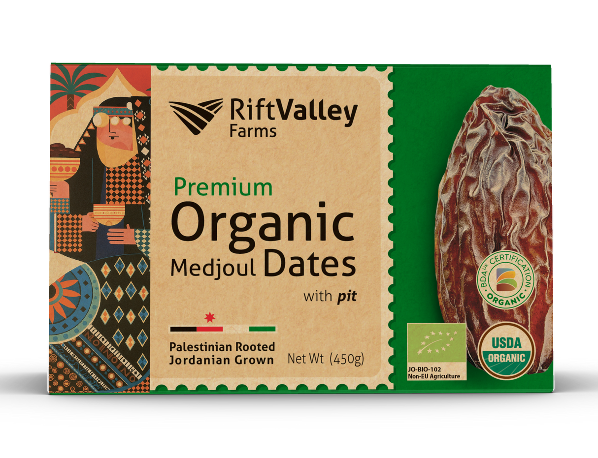Jordanian Premium Organic Medjoul Dates 450g